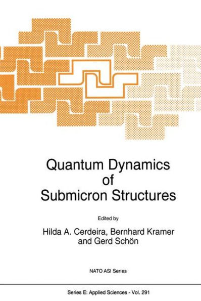 Quantum Dynamics of Submicron Structures / Edition 1