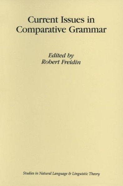 Current Issues in Comparative Grammar