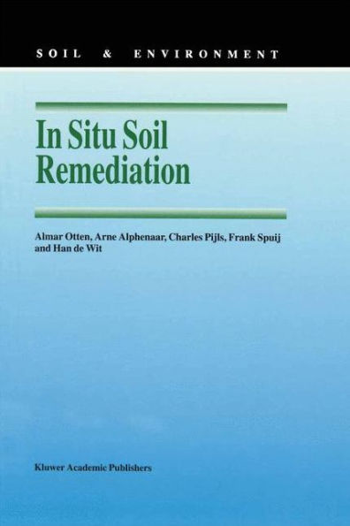 In Situ Soil Remediation / Edition 1