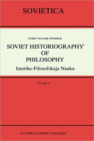 Soviet Historiography of Philosophy: Istoriko-Filosofskaja Nauka