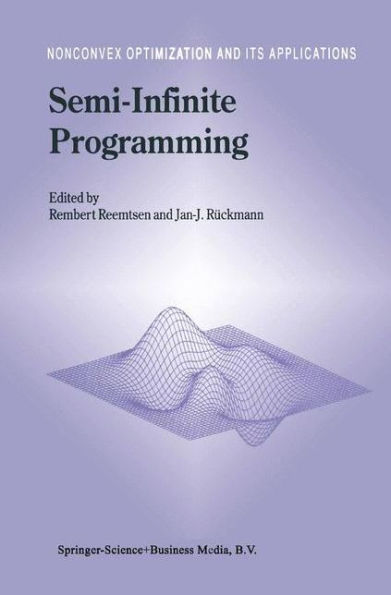 Semi-Infinite Programming / Edition 1