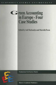 Title: Green Accounting in Europe - Four case studies, Author: Anil Markandya