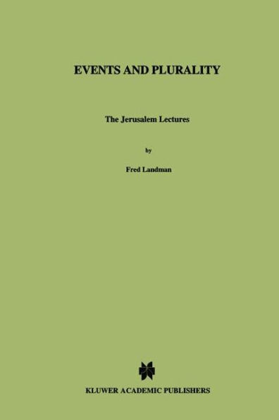 Events and Plurality: The Jerusalem Lectures