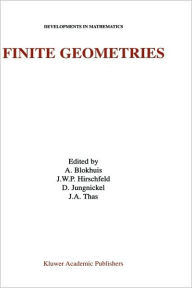 Title: Finite Geometries: Proceedings of the Fourth Isle of Thorns Conference / Edition 1, Author: Aart Blokhuis