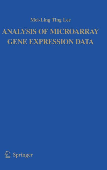 Analysis of Microarray Gene Expression Data / Edition 1