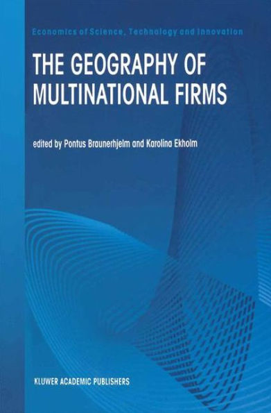 The Geography of Multinational Firms / Edition 1