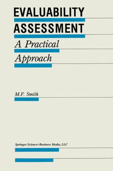 Evaluability Assessment: A Practical Approach / Edition 1