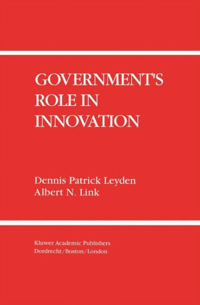 Government's Role in Innovation / Edition 1