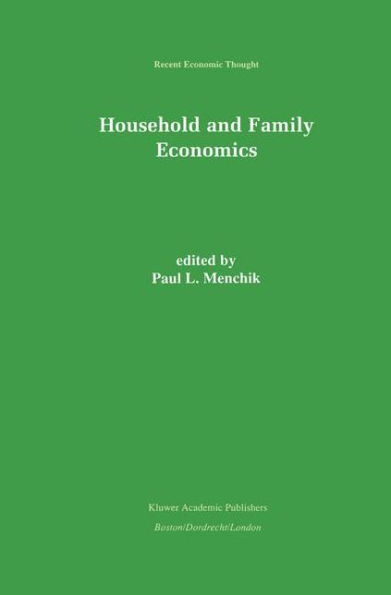 Household and Family Economics / Edition 1