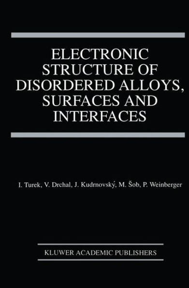 Electronic Structure of Disordered Alloys