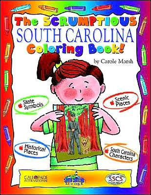 The Scrumptious South Carolina Coloring Book