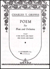 Title: Poem for Flute and Orchestra and Piano, Author: Charles Griffes