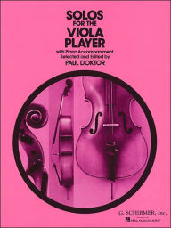 Title: Solos for the Viola Player: Viola and Piano, Author: Hal Leonard Corp.