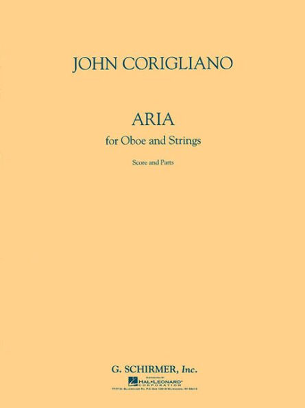 Aria for Oboe and Strings: Score and Parts