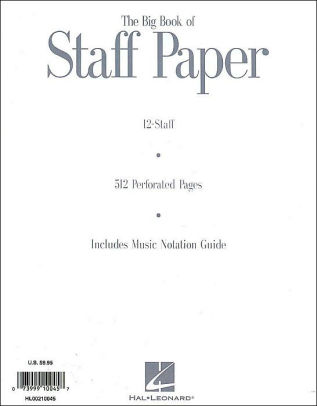 Manuscript Paper Standard WireBound 12