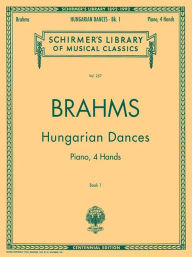 Title: Hungarian Dances - Book I: Piano Duet, Author: Johannes Brahms