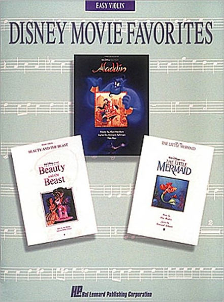 Disney Movie Favorites: Easy Violin Instrumental Solos