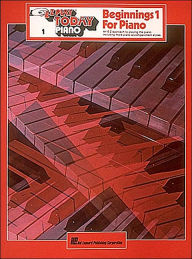 Title: Beginnings for Piano, #1, Author: Hal Leonard Corp.