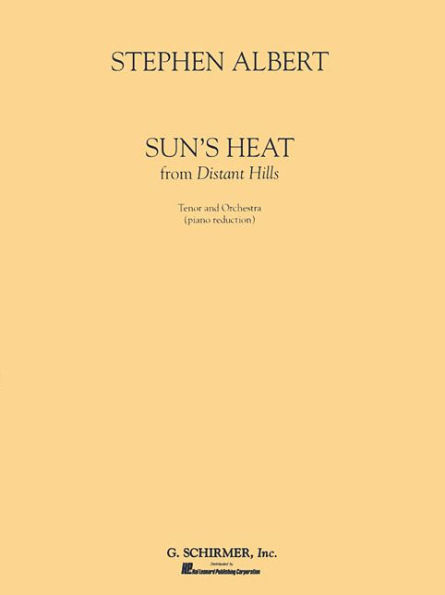 Sun's Heat: Tenor and Orchestra (Piano Reduction)