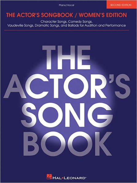 The Actor's Songbook: Women's Edition