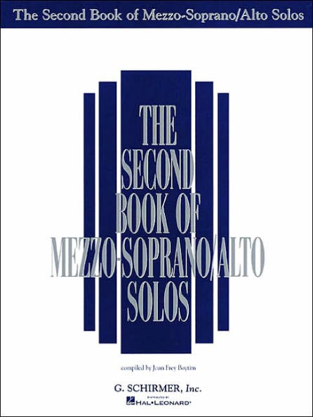 The Second Book of Mezzo-Soprano/Alto Solos