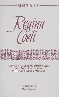 Regina Coeli: Vocal Score, in Latin and English: SATB Chorus with Piano: (Sheet Music)