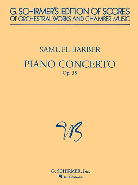 Piano Concerto, Op. 38: Study Score