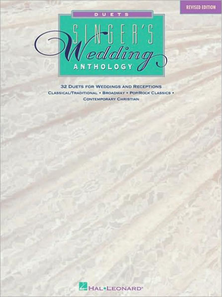 Singer's Wedding Anthology Edition: 32 Duets