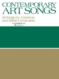 Title: Contemporary Art Songs - 28 Songs by American and British Composers - Voice and Piano, Author: Hal Leonard Corp.