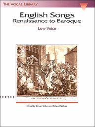 Title: 30 English Songs - Renaissance to Baroque, Low Voice, Author: Richard Walters