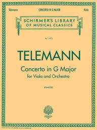 Title: Concerto in G: Schirmer Library of Classics Volume 1973, Author: Georg Philipp Telemann