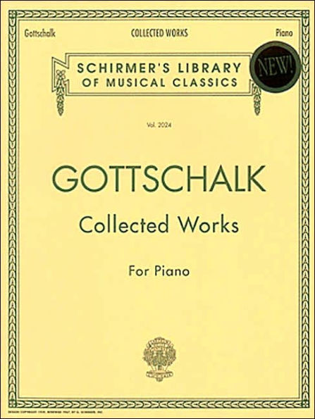 Collected Works for Piano: Schirmer Library of Classics Volume 2024 NFMC 2024-2028 Selection Piano Solo