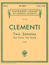 Title: 2 Sonatas: Piano Duet, Author: Muzio Clementi