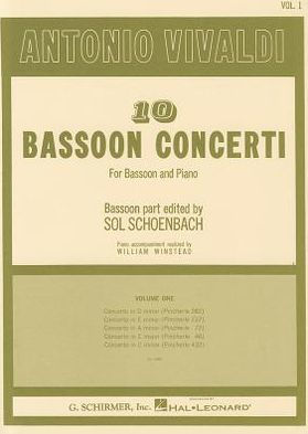 Ten Bassoon Concerti: for Bassoon & Piano: (Sheet Music)