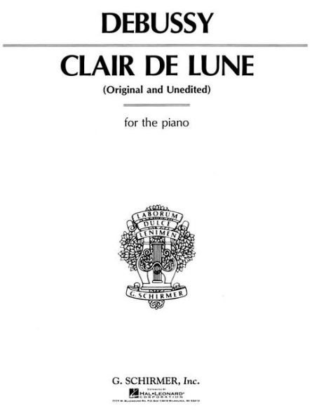 Clair de Lune: Piano Solo