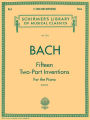 15 Two-Part Inventions: Schirmer Library of Classics Volume 1512 Piano Solo, arr. Busoni