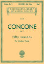 50 Lessons, Op. 9: Schirmer Library of Classics Volume 242 Medium Voice