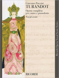 Title: Turandot: Vocal Score, Author: Giacomo Puccini