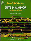 Title: Suite in A Minor: Flute & Piano: (Louis Moyse Flute Series): (Sheet Music), Author: Georg Philipp Telemann