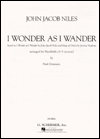 I Wonder as I Wander: Arranged for Handbells