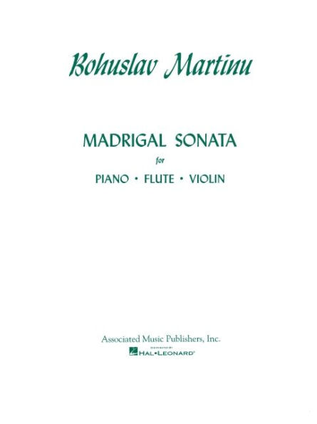 Madrigal Sonata: Score and Parts