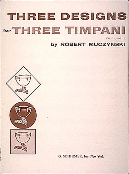 Designs for 3 timpani, Op. 11, No. 2: (One Player)