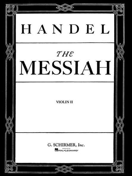 Messiah: Violin 2 Part: (Sheet Music)