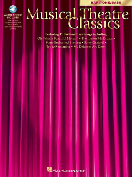 Musical Theatre Classics: Baritone/Bass