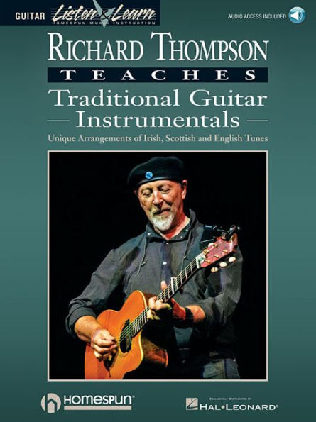 Richard Thompson Teaches Traditional Guitar Instrumentals Book/Online Audio