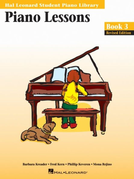 Piano Lessons Book 3 Edition: Hal Leonard Student Piano Library