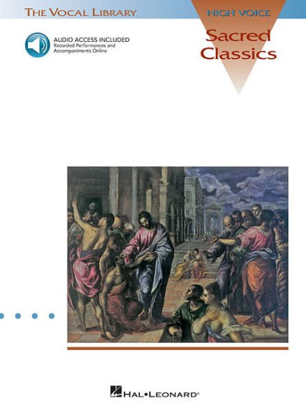 Sacred Classics The Vocal Library High Voice - Book/Online Audio