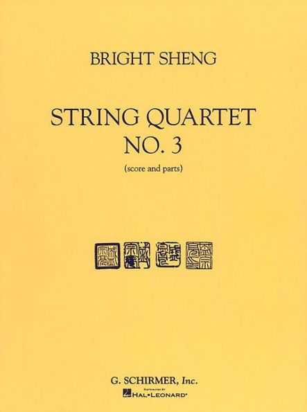 String Quartet No. 3: Score and Parts