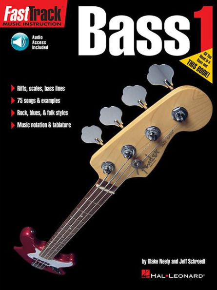 FastTrack Bass Method - Book 1 (Book/Online Audio)