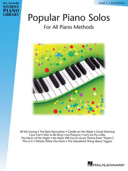 Popular Piano Solos - Level 1: Hal Leonard Student Library For All Methods